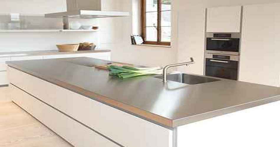 Encimeras de cocina aglomerado Cocina integral aglomerado con isla