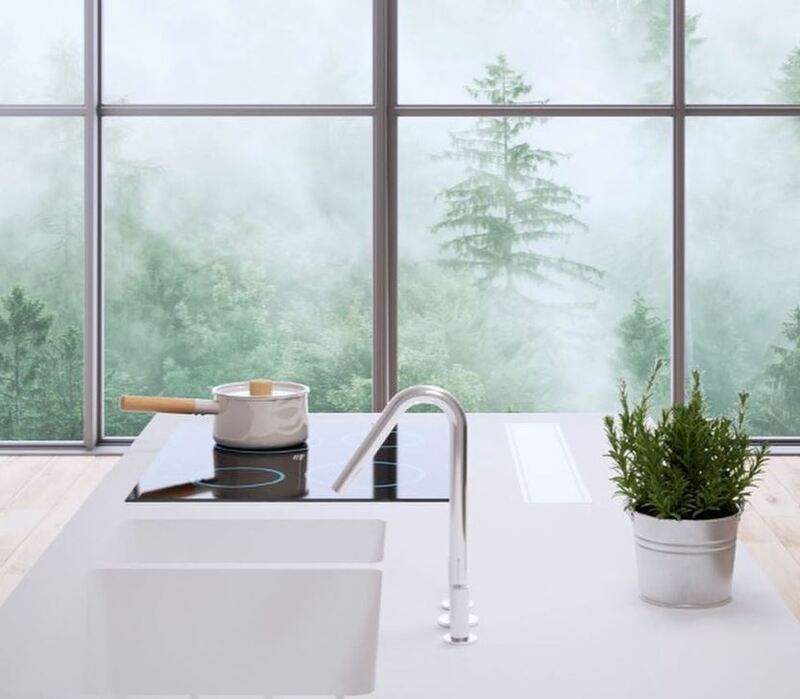 Personaliza tu cocina en blanco con los muebles de diseño a medida.