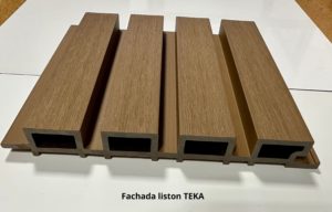 Fachada Listón Teka